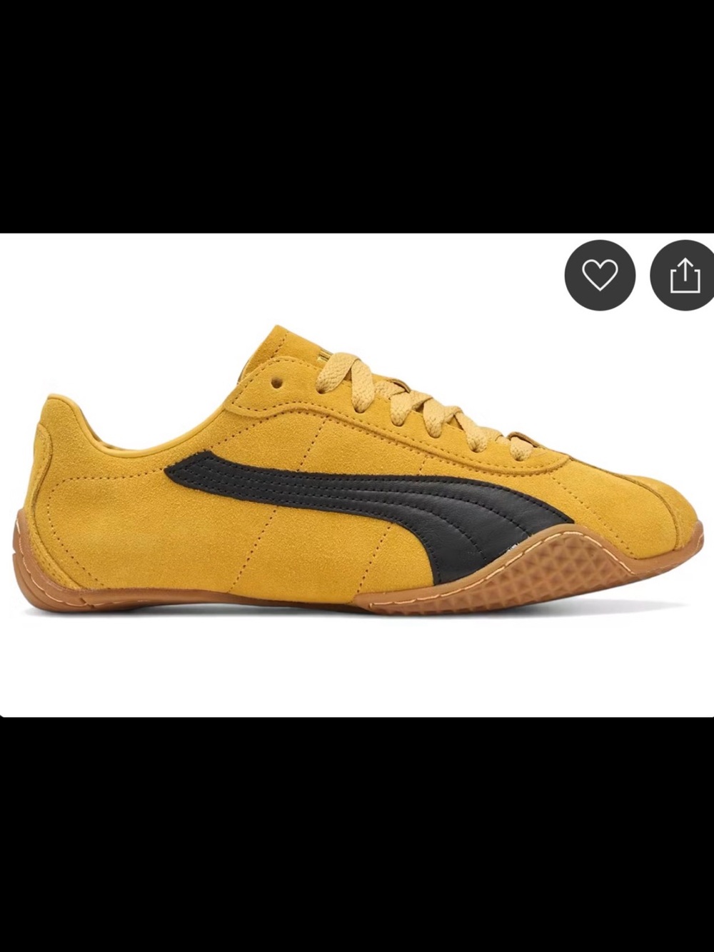 Puma K-Street MA Suede - Mustard Seed Puma Black